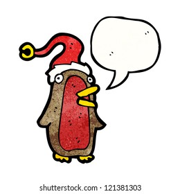 caricatura de navidad robin