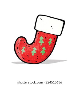 cartoon christmas stocking