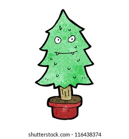 cartoon christmas tree