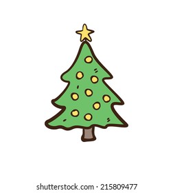 cartoon Christmas tree
