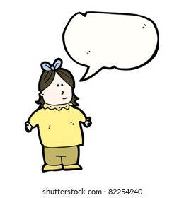 cartoon chubby woman