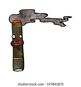 cigarro de dibujos animados