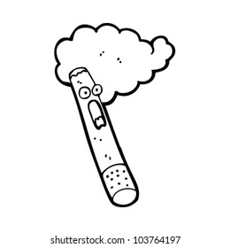 cartoon cigarette