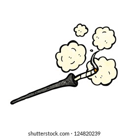 portador de cigarrillos de dibujos animados
