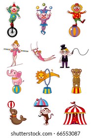 cartoon circus