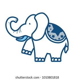 cartoon circus animals design