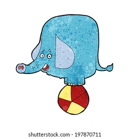 cartoon circus elephant