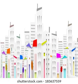 cartoon city