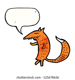 cartoon clever fox