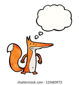 cartoon clever fox