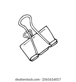cartoon of clipper on white