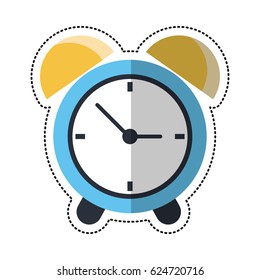 cartoon clock time alarm hour