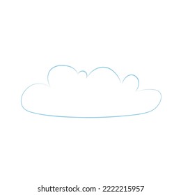 cartoon cloud, bright sky, bubble cloud, cloud template