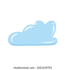 cartoon cloud, bright sky, bubble cloud, cloud template