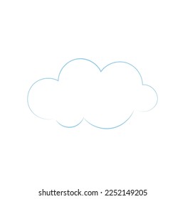 cartoon cloud, bright sky, bubble cloud, cloud template