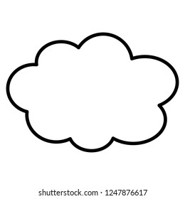 Cartoon Cloud Clip Art Stock Vector (Royalty Free) 1247876617 ...