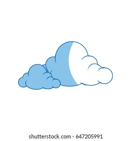 cartoon cloud graffiti artistic design