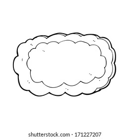 cartoon cloud symbol