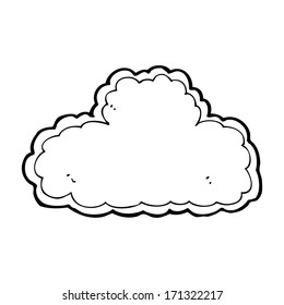 cartoon cloud symbol