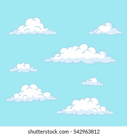 Cartoon-Wolken