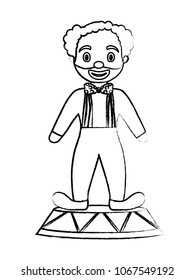 cartoon clown icon