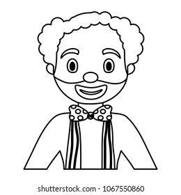 cartoon clown icon