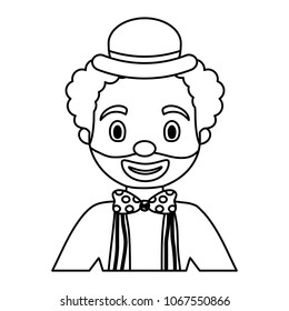 cartoon clown icon