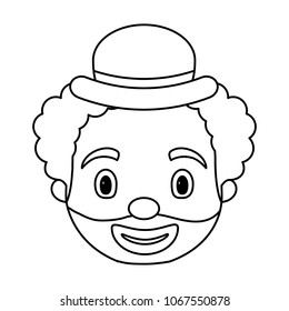 cartoon clown icon