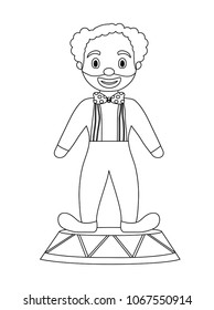 cartoon clown icon
