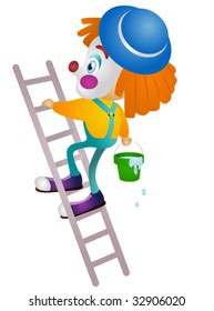 Cartoon Clown - Vector