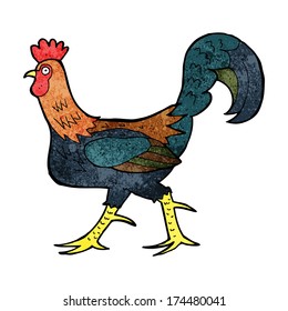 cartoon cockerel