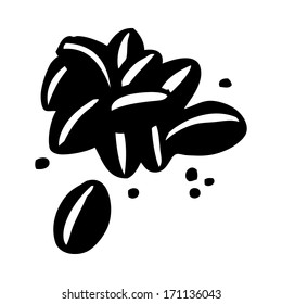 cartoon coffee beans