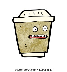 taza de café de dibujos animados