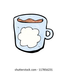 taza de café de dibujos animados