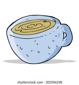 cartoon coffee cup