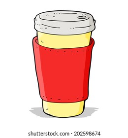 cartoon coffee cup