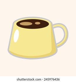 cartoon coffee icon