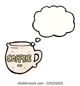 taza de café de dibujos animados