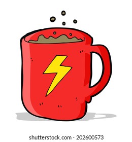 Cartoon-Kaffeebeutel