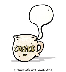 cartoon coffee mug