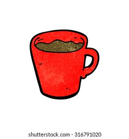 cartoon coffee mug
