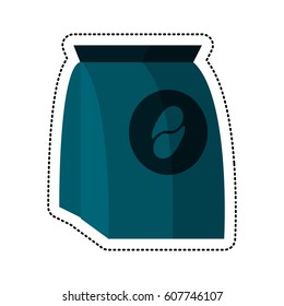 cartoon coffee pack paper image