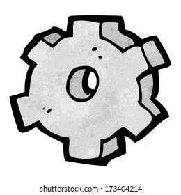 cartoon cog symbol