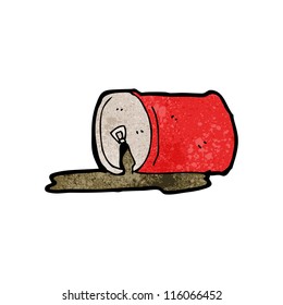 cartoon cola can