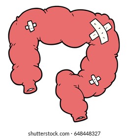 cartoon colon