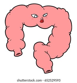 cartoon colon