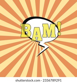 Cartoon comic backgrounds set. Speech bubble. Comics book colorful poster with halftone elements and text. Vector illustration.