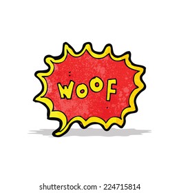 cartoon comic book dog bark
