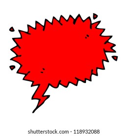 cartoon comic book shout