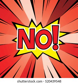 Cartoon comic graphic design for explosion blast dialog box background with sound NO.